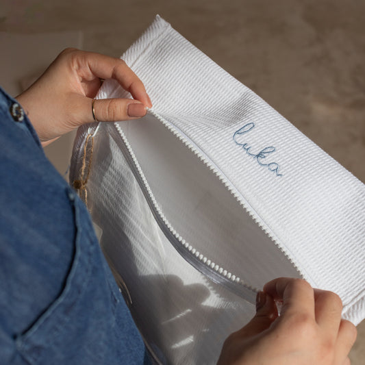 bolsa organizadora personalizada bebé