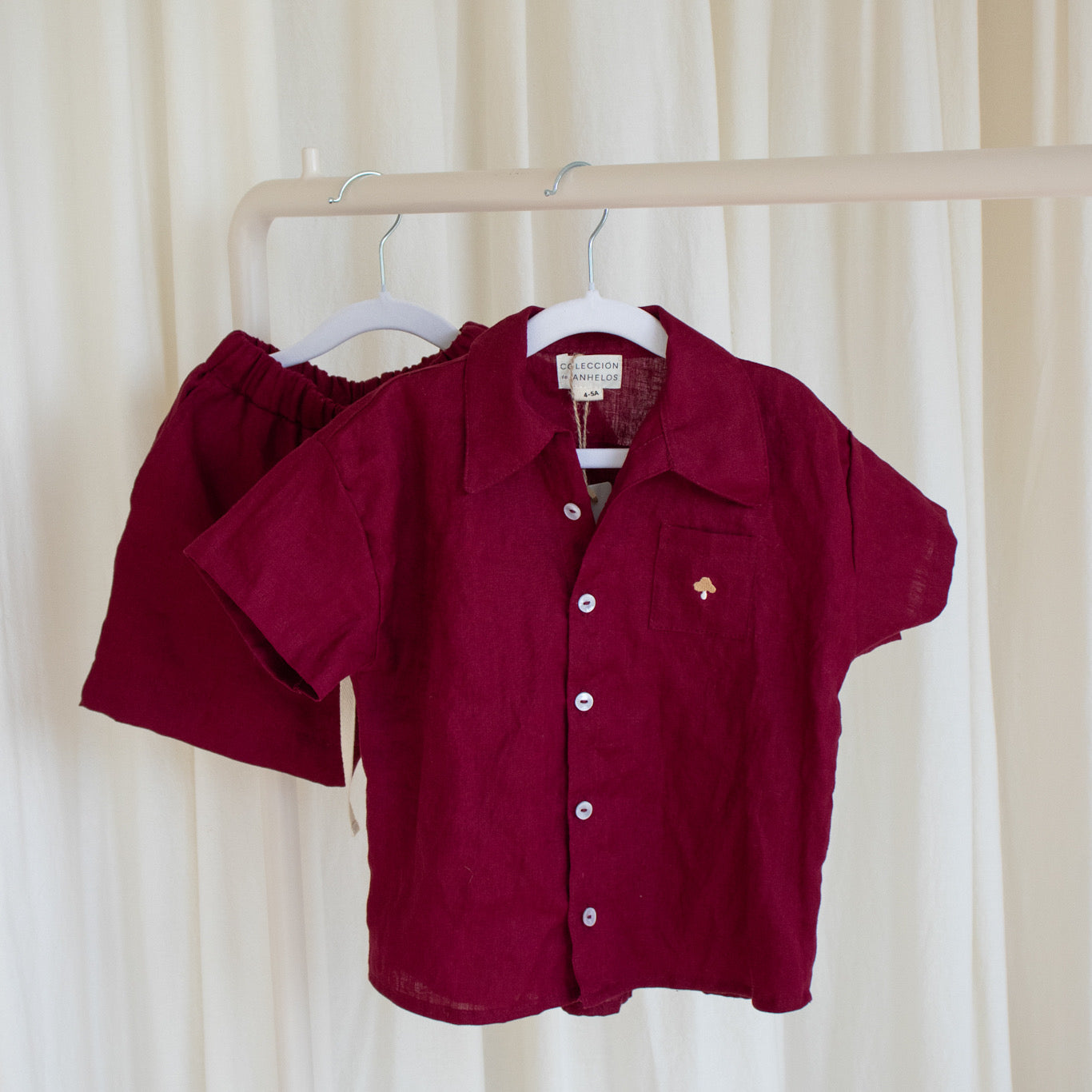 Conjunto unisex lino